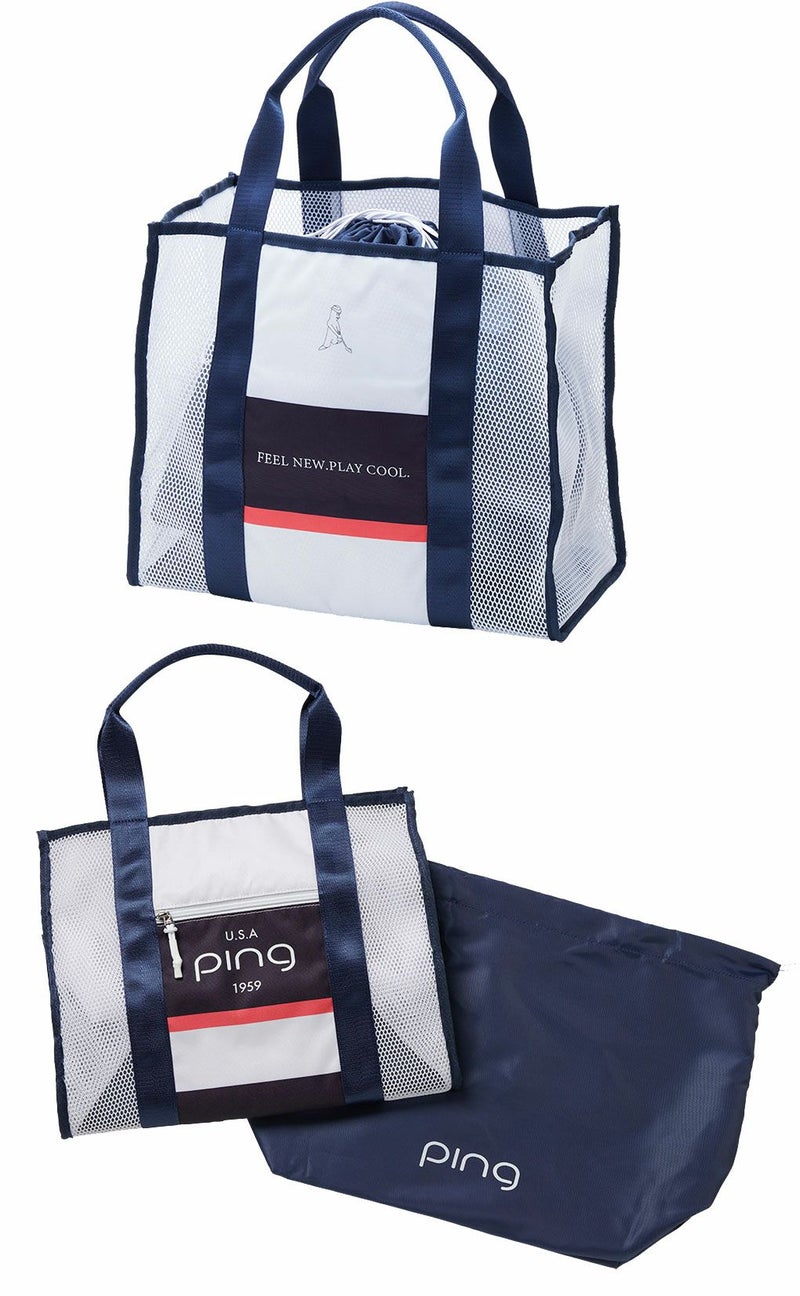 ピンPINGGB-L2513メッシュトートゴルフラウンドバッグミニトート2025年モデル日本正規品