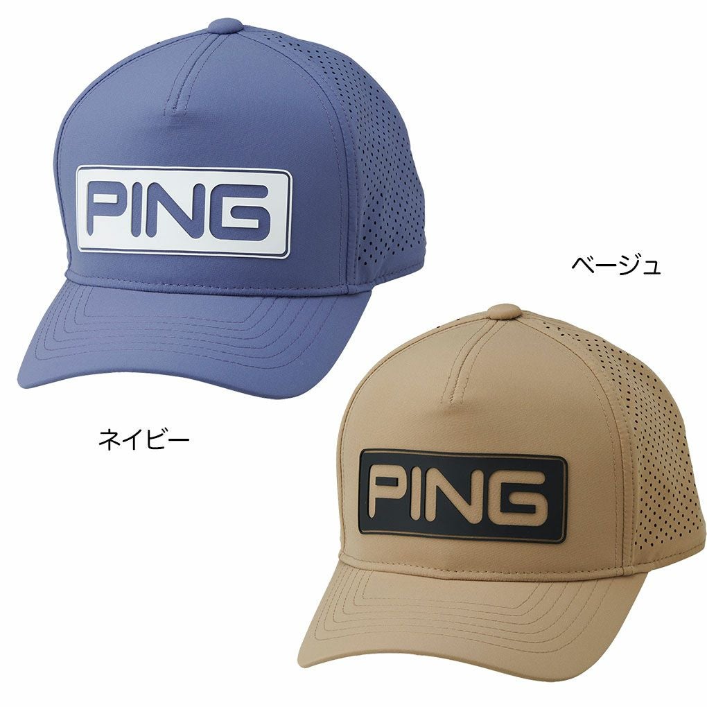 CORTIS ツアー PYPD 仁川 ツアーキャップ BLUEver. ピン PING HW-T2501 ツアーキャップ メンズ ゴルフキャップ 帽子