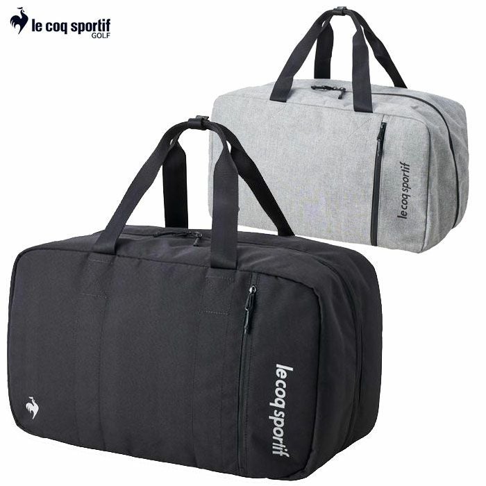 ルコックスポルティフ二層式観音開きボストンバックシューズ袋付属LG5SBB01Mゴルフlecoqsportifgolf2024年モデル日本正規品