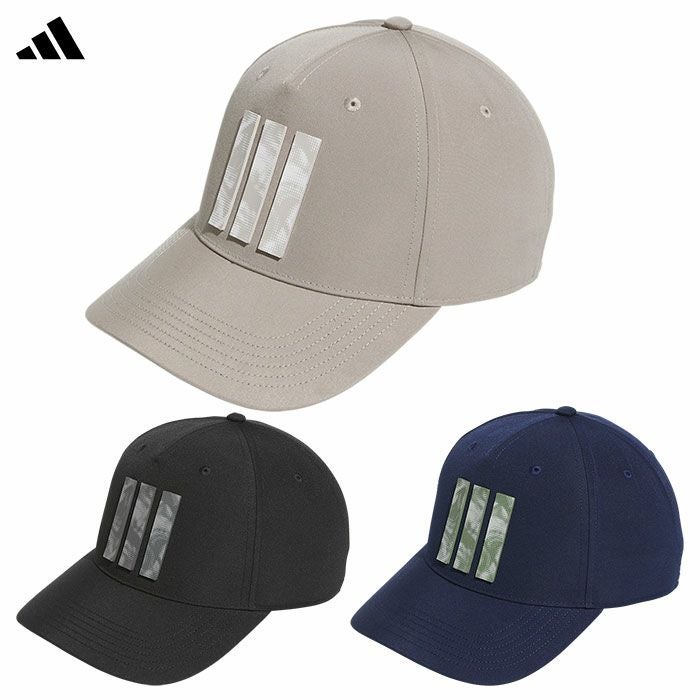 アディダスグラフィックスリーストライプスクーリングキャップKVI35メンズゴルフキャップ帽子2025春夏モデルadidas日本正規品