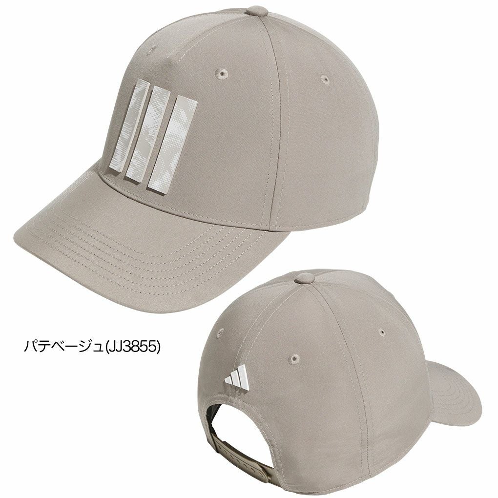 アディダスグラフィックスリーストライプスクーリングキャップKVI35メンズゴルフキャップ帽子2025春夏モデルadidas日本正規品