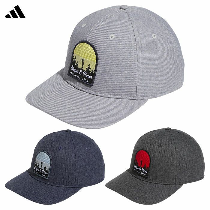 アディダスストライプス アンドパインズキャップKVI32メンズゴルフキャップ帽子2025春夏モデルadidas日本正規品