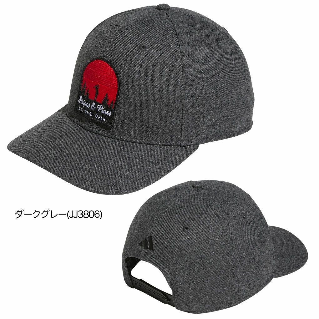 アディダスストライプス アンドパインズキャップKVI32メンズゴルフキャップ帽子2025春夏モデルadidas日本正規品