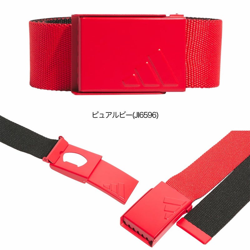 アディダスリバーシブルウェビングベルトKOV74メンズゴルフウェア2025春夏モデルadidas日本正規品