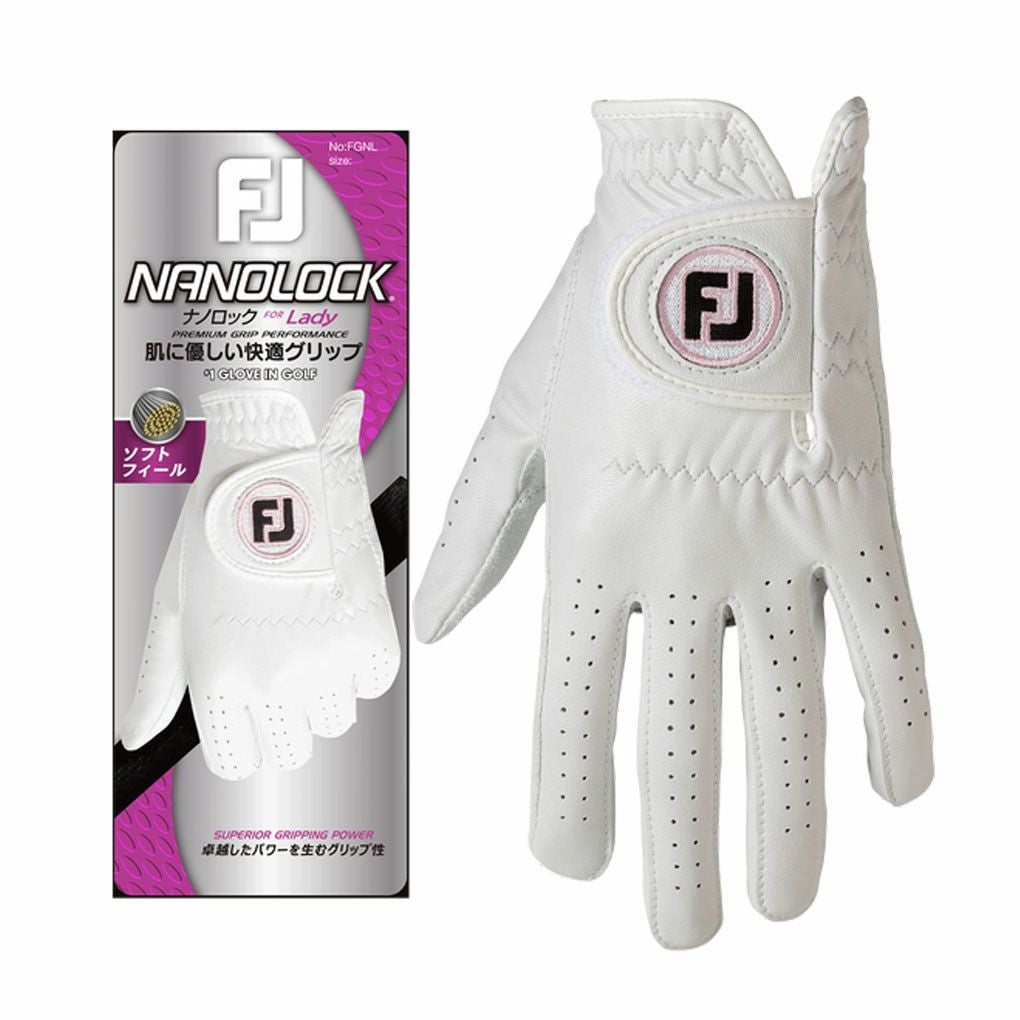 フットジョイゴルフグローブWOMEN'SナノロックレディFGNL24レディース左手用FOOTJOYゴルフグローブ2025春夏モデル日本正規品