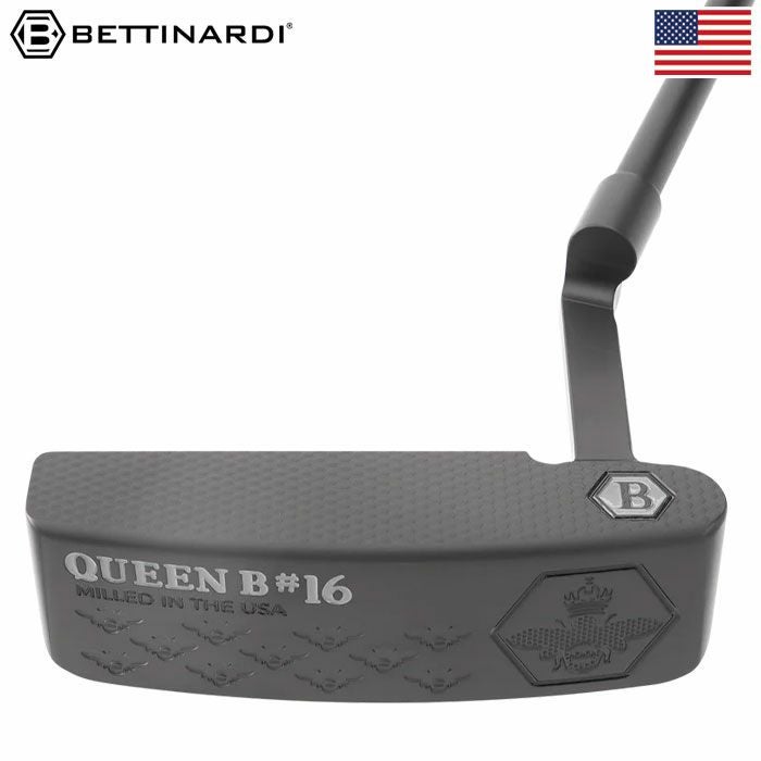 ベティナルディQB16LimitedBlackoutPutterパターメンズ右用34インチブラックPVDシャフトUSA直輸入品BETTINARDIGOLF2024年モデル
