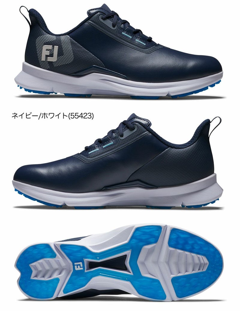 フットジョイMEN'SFJフューエルLACEDゴルフシューズスパイクレスメンズ55423靴FOOTJOY2025年モデル日本正規品