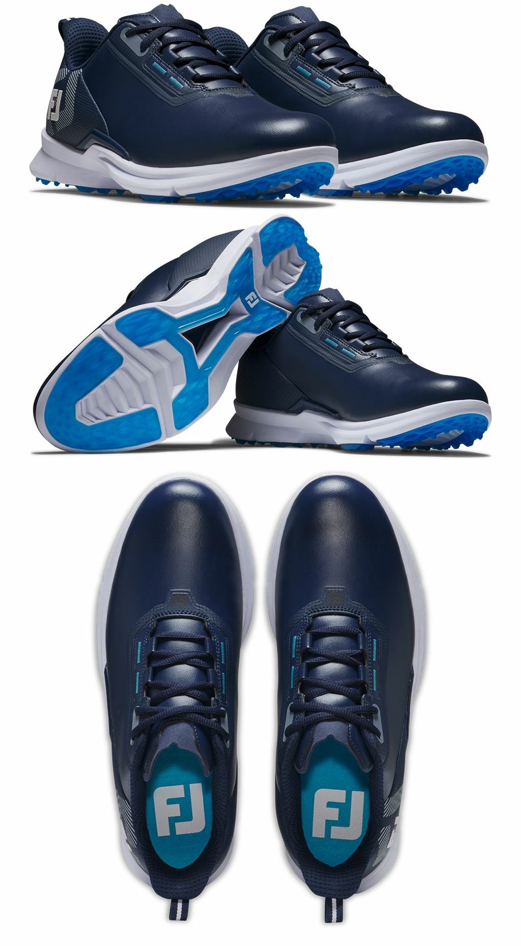 フットジョイMEN'SFJフューエルLACEDゴルフシューズスパイクレスメンズ55423靴FOOTJOY2025年モデル日本正規品