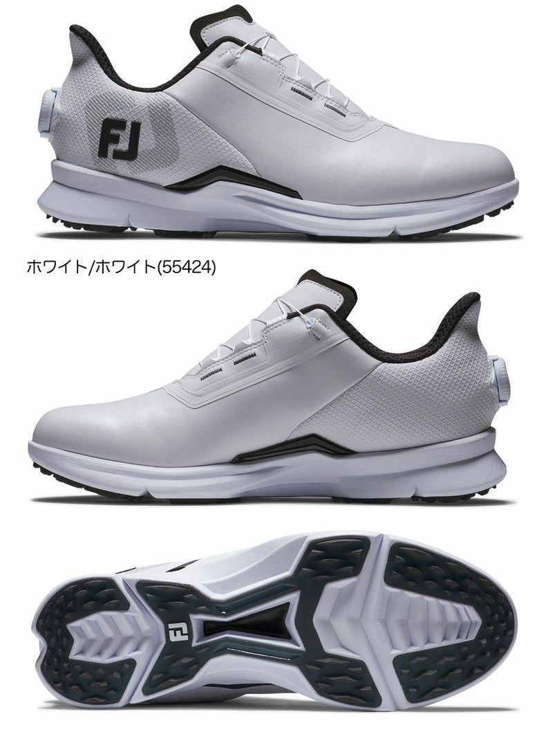 フットジョイMEN'SFJフューエルBOAゴルフシューズスパイクレスメンズ55424靴FOOTJOY2025年モデル日本正規品