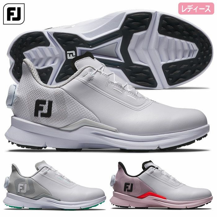 フットジョイWOMEN'SFJフューエルBOAゴルフシューズスパイクレスレディース靴FOOTJOY2025年モデル日本正規品