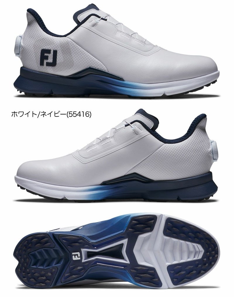 フットジョイMEN'SFJフューエルBOAゴルフシューズスパイクレスメンズ55416靴FOOTJOY2025年モデル日本正規品