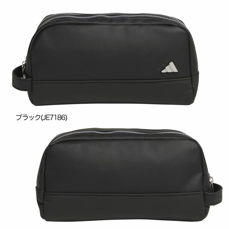 アディダスメタルロゴジップポーチKVH46ラウンドポーチ2025年モデルadidas日本正規品