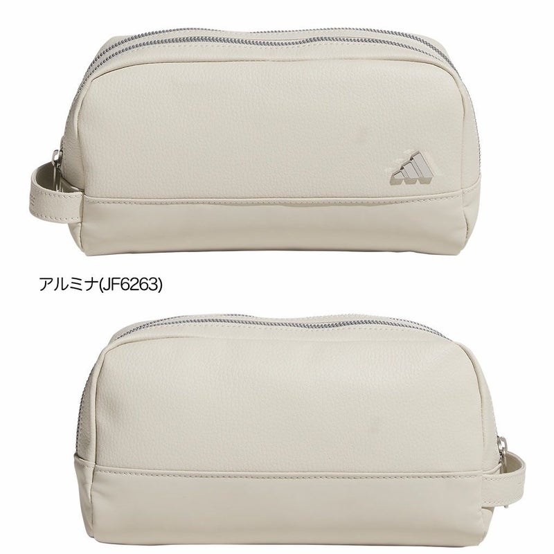 アディダスメタルロゴジップポーチKVH46ラウンドポーチ2025年モデルadidas日本正規品