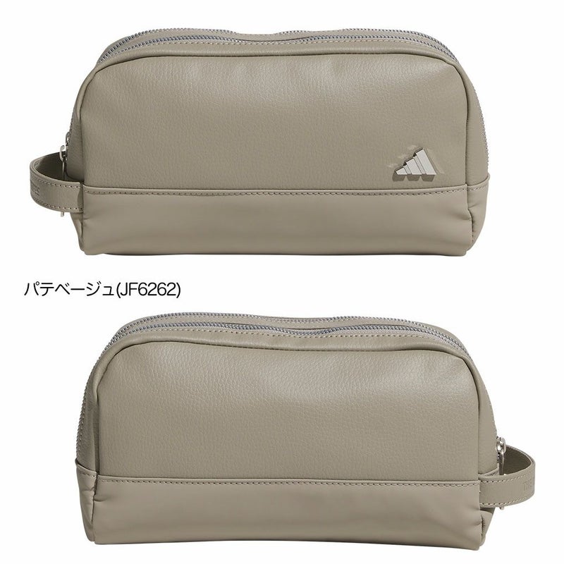 アディダスメタルロゴジップポーチKVH46ラウンドポーチ2025年モデルadidas日本正規品