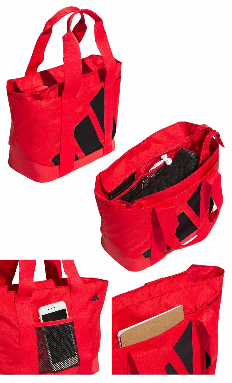 アディダスボールドロゴラウンドトートバッグIKC88ラウンドバッグゴルフ2025年モデルadidas日本正規品