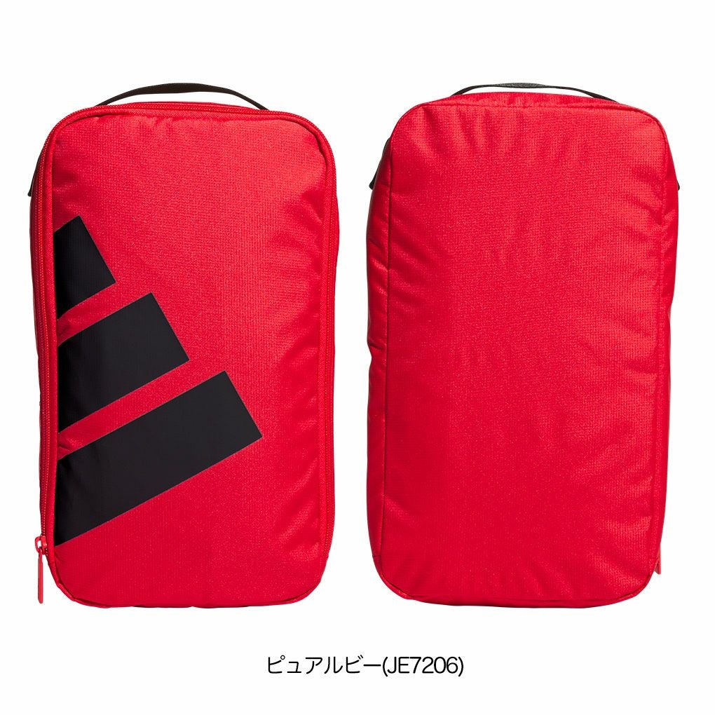 アディダスボールドロゴシューズバッグIKD01シューズケース靴入れ2025年モデルadidas日本正規品