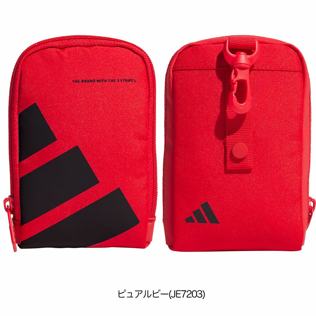 アディダスボールドロゴマルチポーチIKC98ゴルフ2025年モデルadidas日本正規品