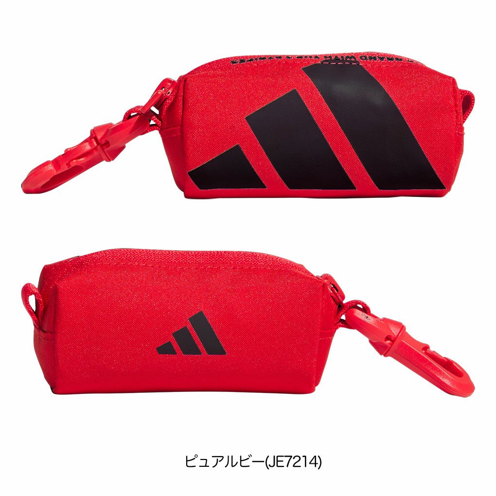 アディダスボールドロゴボールケースIKD42ボールバッグボール2個用ゴルフ2025年モデルadidas日本正規品