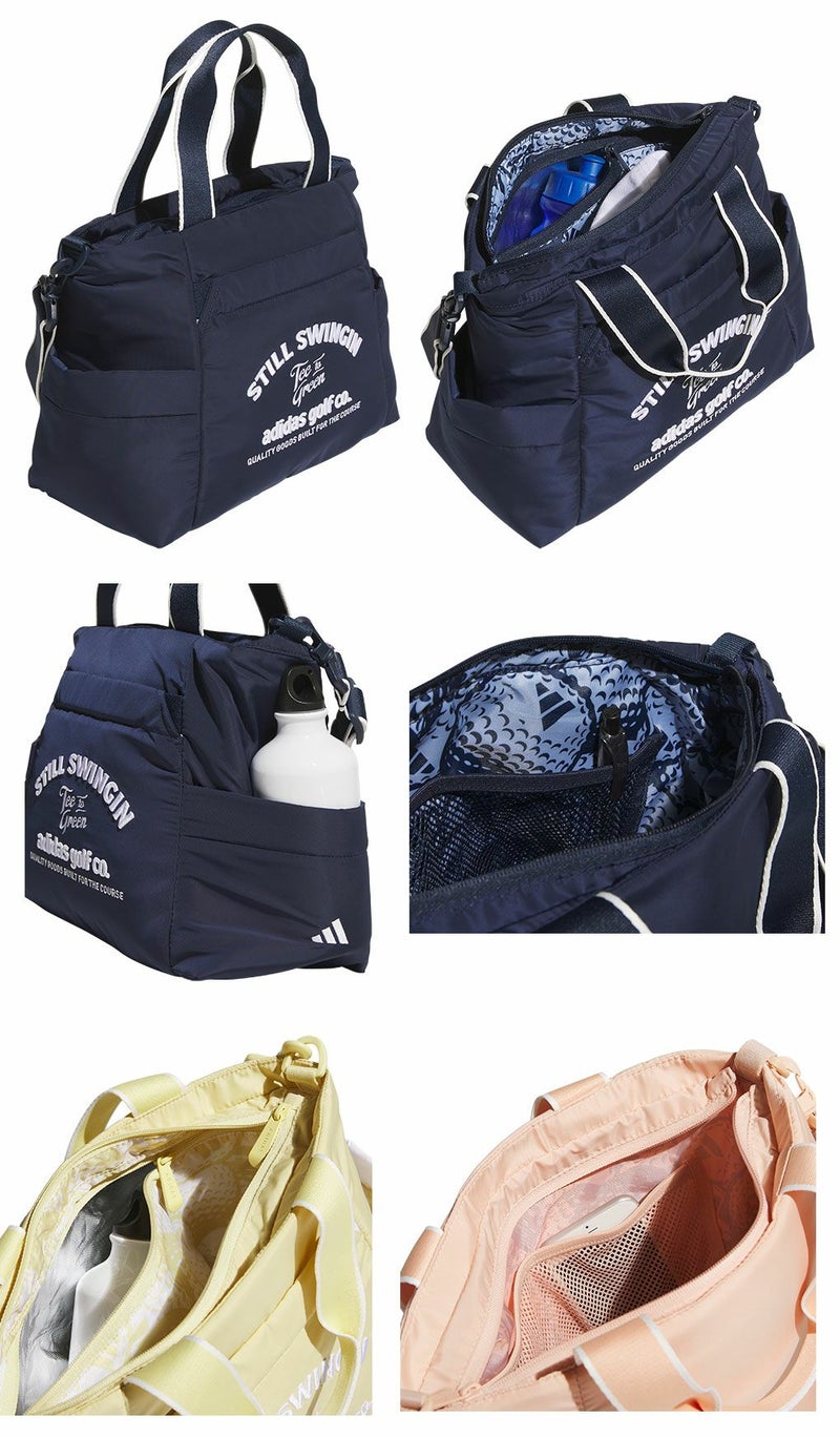 アディダス保冷ポケット付きグラフィックラウンドバッグKTI99ラウンドトートゴルフ2025年モデルadidas日本正規品