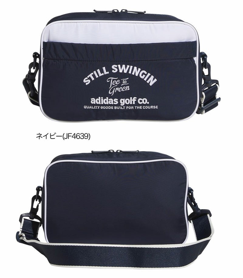 アディダスストラップ付きグラフィックポーチKTI98ラウンドバッグゴルフ2025年モデルadidas日本正規品