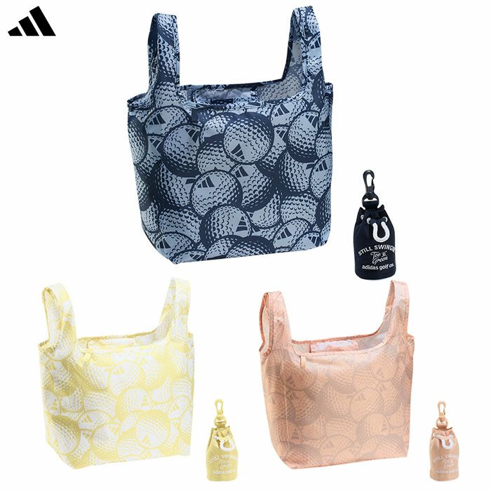 アディダスパッカブルトート付きグラフィックボールケースKTJ05ボールバッグゴルフ2025年モデルadidas日本正規品