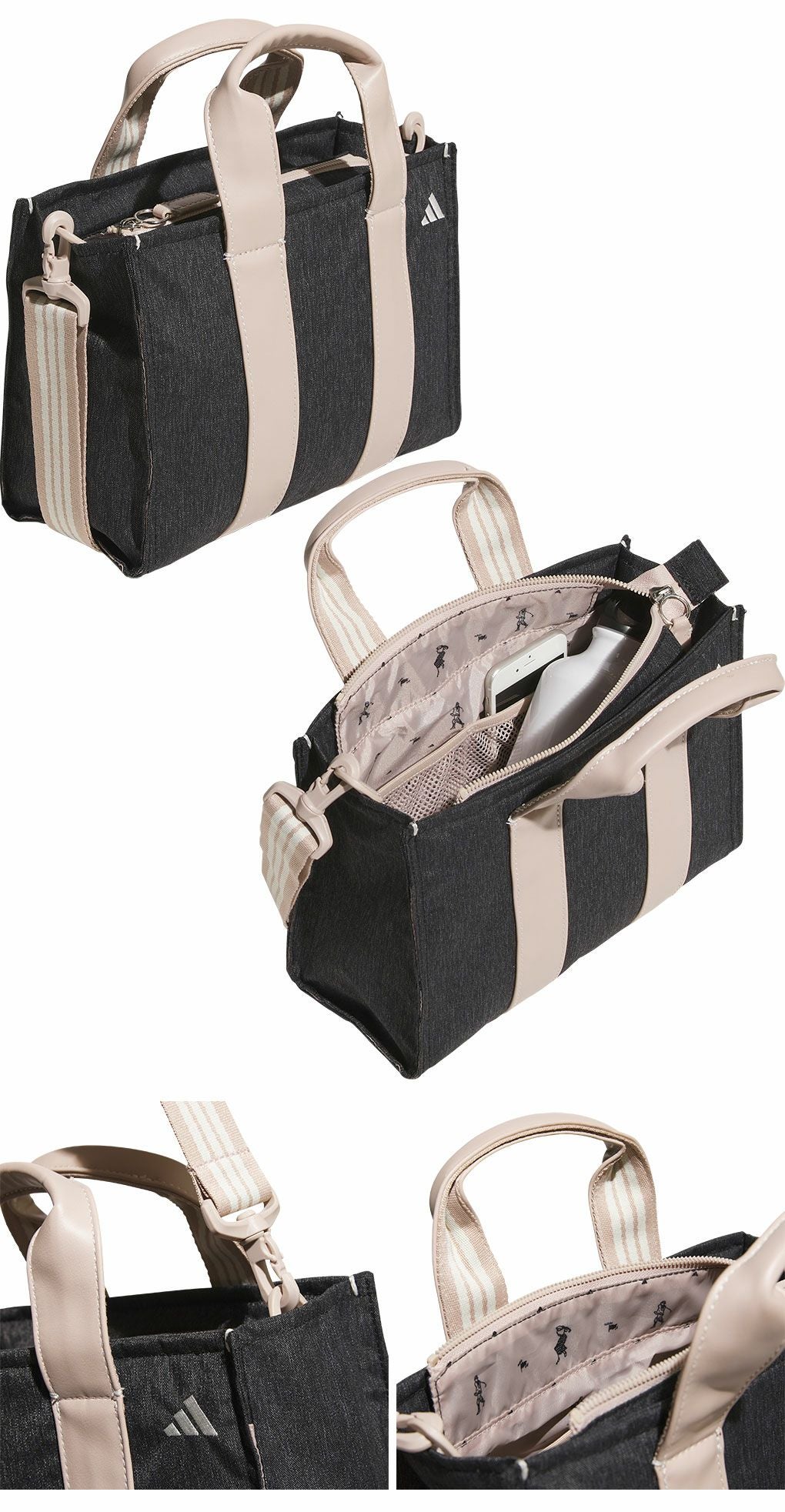 アディダスバーサタイルラウンドトートバッグKTJ02ラウンドバッグゴルフ2025年モデルadidas日本正規品