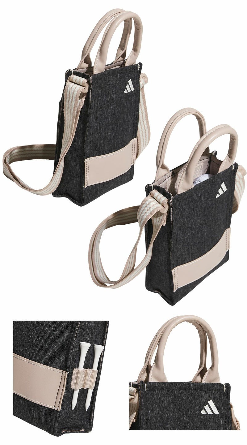 アディダスバーサタイルミニポーチKTJ01ラウンドバッグゴルフ2025年モデルadidas日本正規品