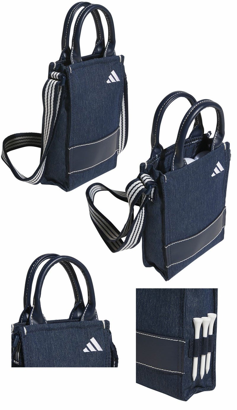 アディダスバーサタイルミニポーチKTJ01ラウンドバッグゴルフ2025年モデルadidas日本正規品