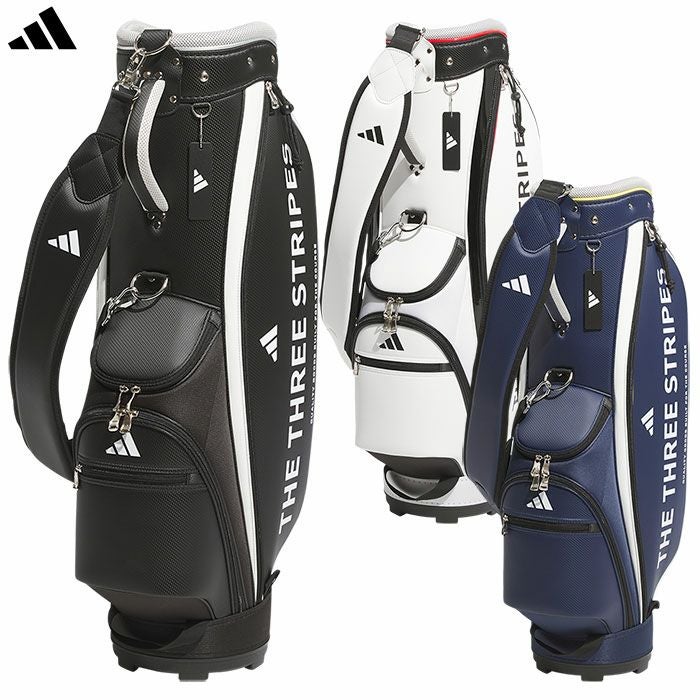 アディダス軽量パフォーマンスキャディバッグKVH37キャディバッグ8.5型47インチ対応2025年モデルadidas日本正規品