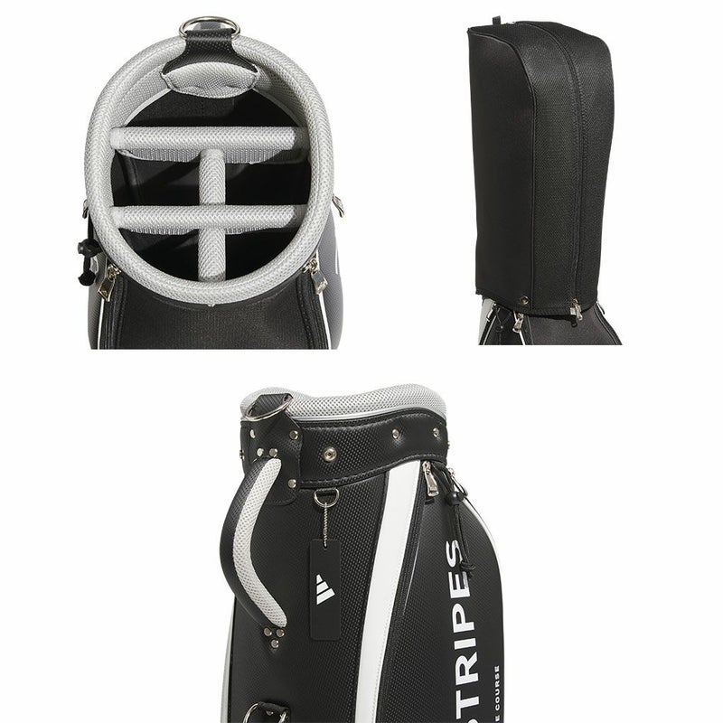 アディダス軽量パフォーマンスキャディバッグKVH37キャディバッグ8.5型47インチ対応2025年モデルadidas日本正規品