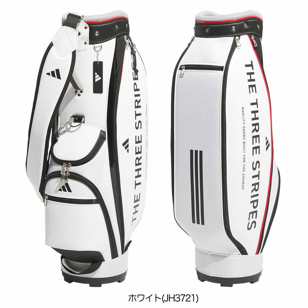 アディダス軽量パフォーマンスキャディバッグKVH37キャディバッグ8.5型47インチ対応2025年モデルadidas日本正規品