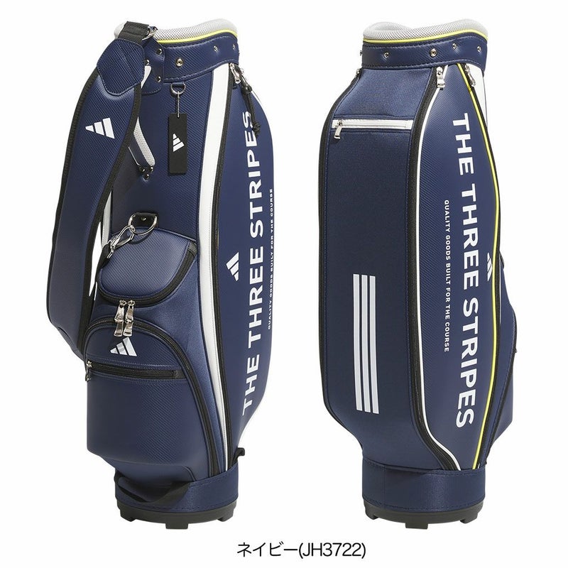 アディダス軽量パフォーマンスキャディバッグKVH37キャディバッグ8.5型47インチ対応2025年モデルadidas日本正規品