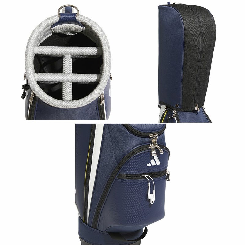 アディダス軽量パフォーマンスキャディバッグKVH37キャディバッグ8.5型47インチ対応2025年モデルadidas日本正規品