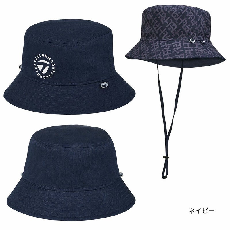 テーラーメイドウィメンズWリバーシブルバケットハットUN583レディースゴルフキャップ帽子2025春夏モデルTaylorMade日本正規品