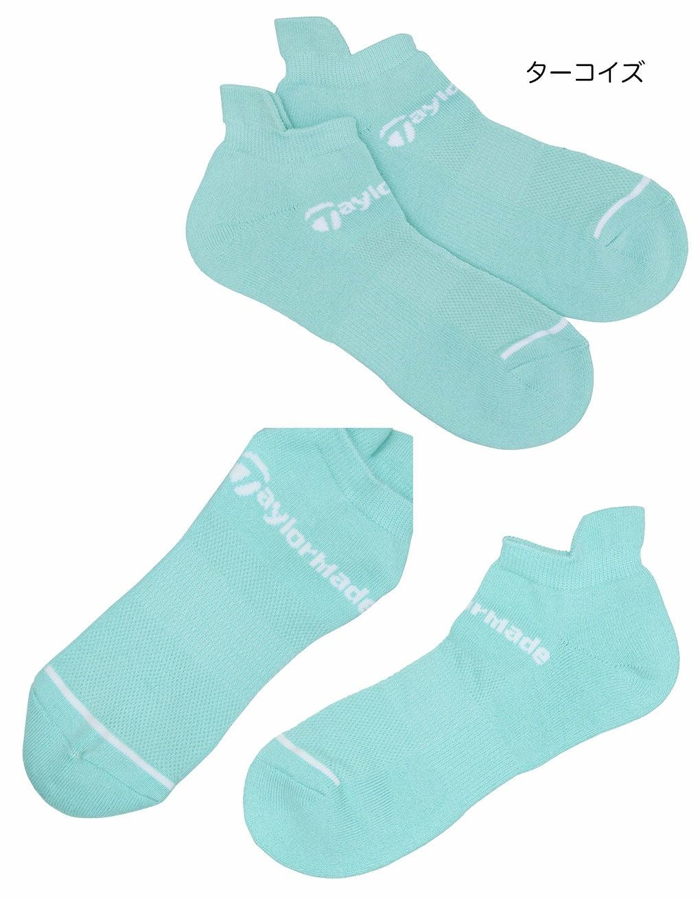 テーラーメイドベーシックアンクルソックスUN568メンズ靴下SOCKS2025春夏モデルTaylorMade日本正規品