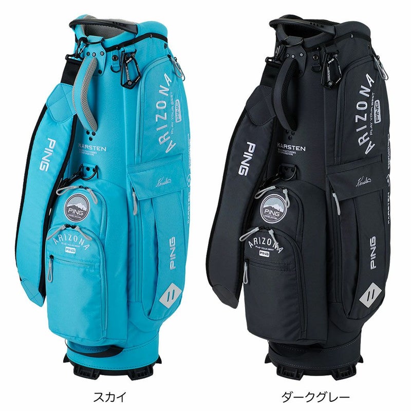 ピンPINGCB-U2503アリゾナカジュアキャディバッグ9.0型4分割トップカートバッグゴルフ2025年モデル日本正規品