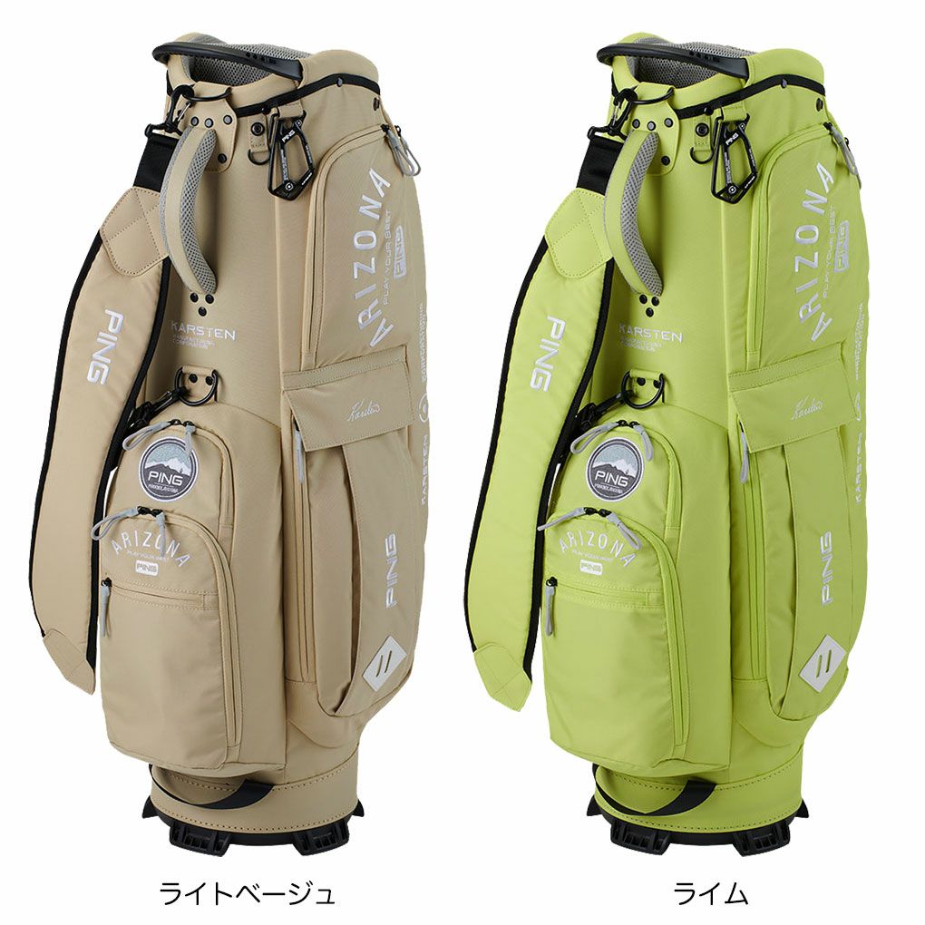 ピンPINGCB-U2503アリゾナカジュアキャディバッグ9.0型4分割トップカートバッグゴルフ2025年モデル日本正規品