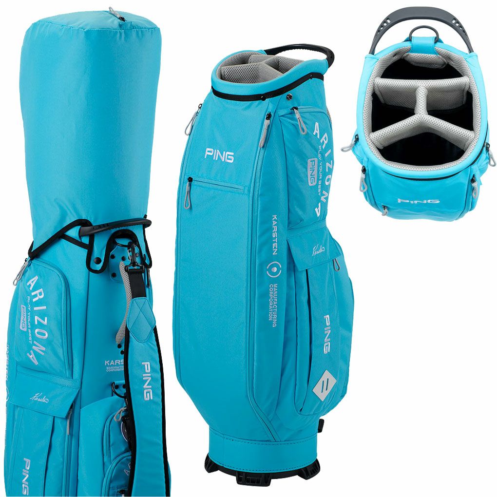 ピンPINGCB-U2503アリゾナカジュアキャディバッグ9.0型4分割トップカートバッグゴルフ2025年モデル日本正規品