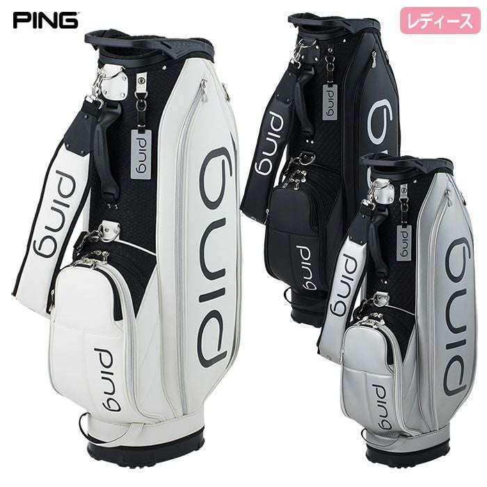 ピンPINGCB-L2501クールキャディバッグ9.0型レディース5分割トップカートバッグゴルフ2025年モデル日本正規品