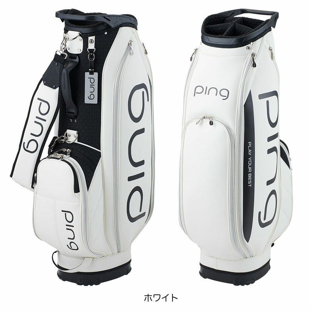 ピンPINGCB-L2501クールキャディバッグ9.0型レディース5分割トップカートバッグゴルフ2025年モデル日本正規品