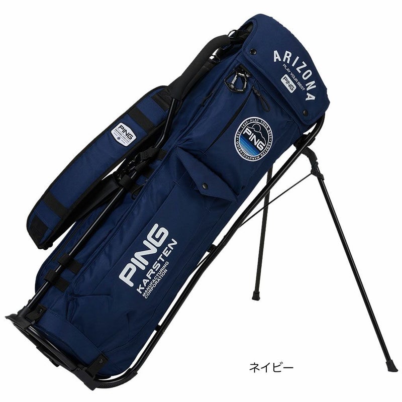 ピンPINGキャディバッグCB-N2503パイプフレームスタンド9.0型5分割スタンドバッグ2025年モデル日本正規品