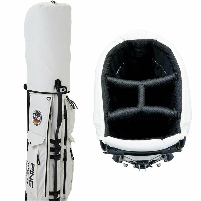 ピンPINGキャディバッグCB-N2503パイプフレームスタンド9.0型5分割スタンドバッグ2025年モデル日本正規品