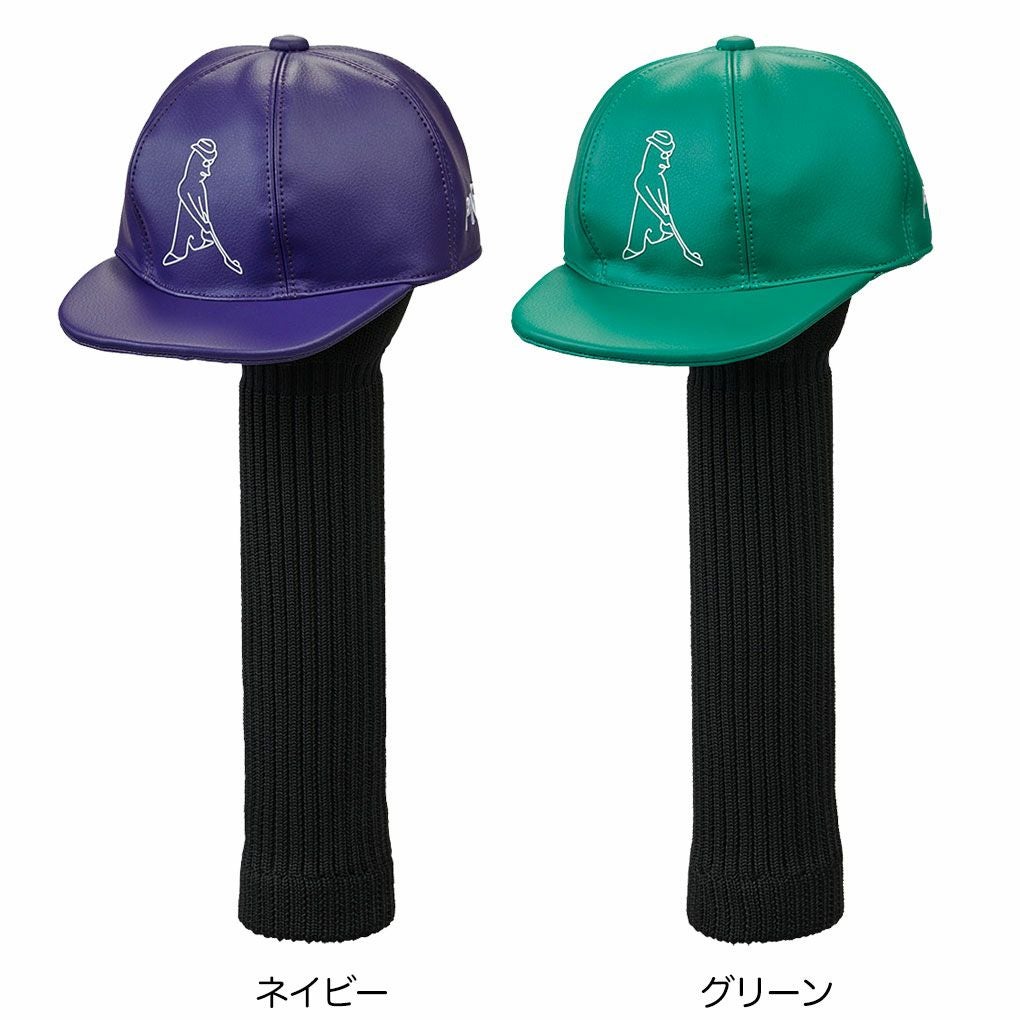 ひゃ　pg5+ハイブリッドウッド　ステングリップ、ノックカバーロング PING ピン HC-U2505 Mr.PINGキャップヘッドカバー ドライバー用 ゴルフ