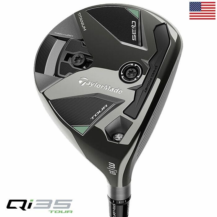テーラーメイドQi35TourFAIRWAYWOODSフェアウェイウッドメンズ右用2025年モデルUSA直輸入品