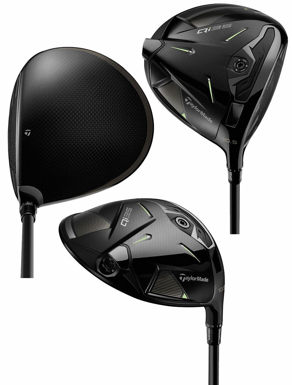 テーラーメイドQi35BLACKDRIVERドライバーメンズ右用2025年モデルUSA直輸入品TaylorMade