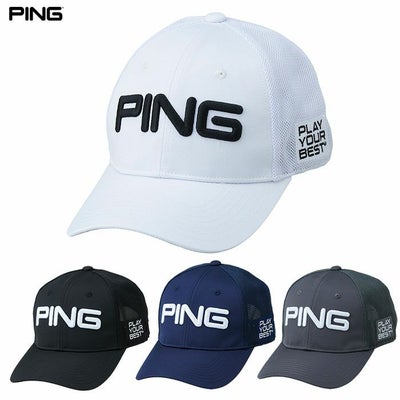 PINGピンHW-U2502メッシュキャップメンズゴルフキャップ帽子2025年モデル日本正規品