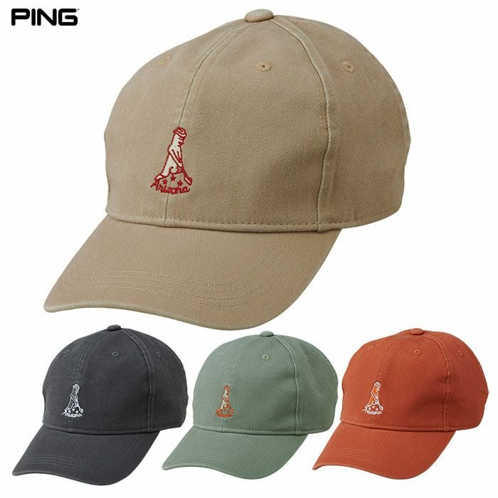 PINGピンHW-N2502ネイティブウォッシュキャップメンズゴルフキャップ帽子2025年モデル日本正規品