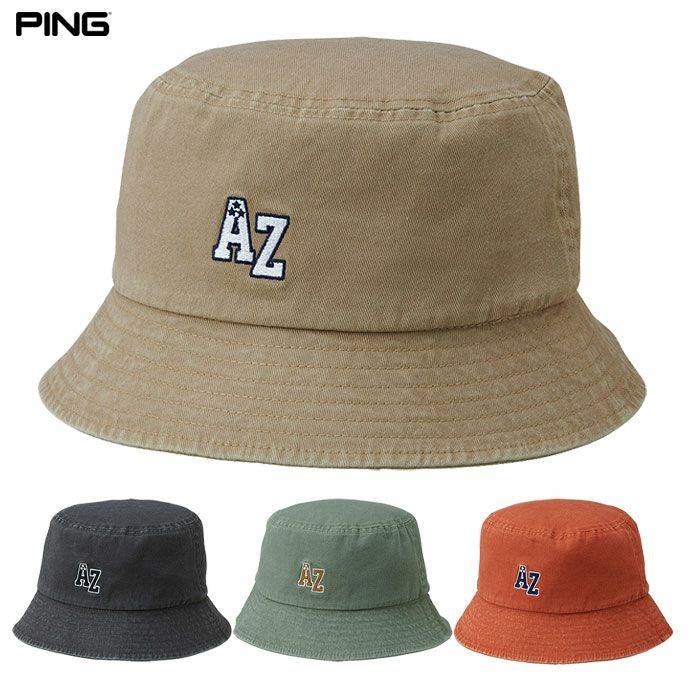PINGピンHW-N2503ネイティブバケットハットメンズゴルフキャップ帽子2025年モデル日本正規品