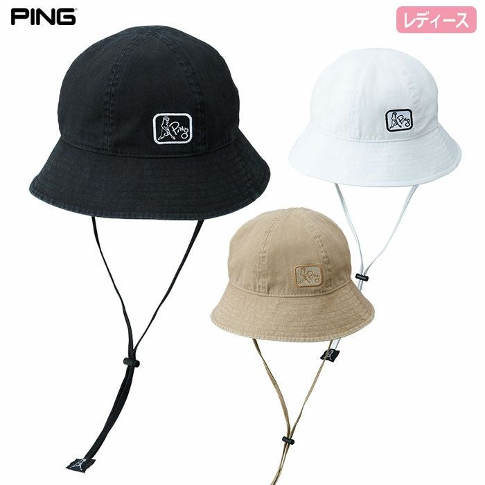 PINGピンHW-L2508カジュアルハットレディースゴルフキャップ帽子2025年モデル日本正規品