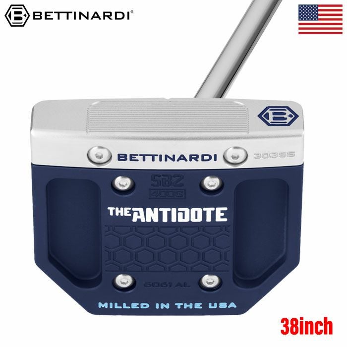 ベティナルディANTIDOTESB2COUNTERBALANCEPUTTERパターメンズ右用USA直輸入品BETTINARDIGOLF2025年モデル